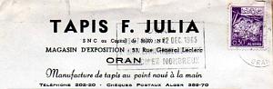 Oran enveloppes pub 1345